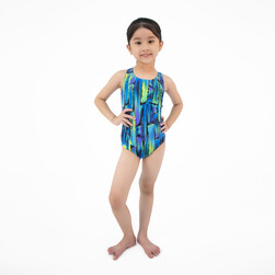 Arena Girl's Swimsuit-AJW22200-BL